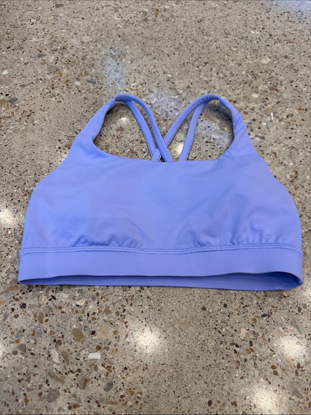 lululemon athletica Lavender Cross-Back Sports Bra
